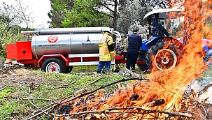 Büyükşehir Belediyesi orman köylerine 60 su tankeri dağıttı