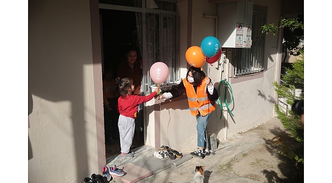 Çiğli Belediyesi’nden Çocuklara 23 Nisan Sürprizi