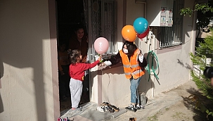 Çiğli Belediyesi’nden Çocuklara 23 Nisan Sürprizi