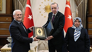 Cumhurbaşkanı Erdoğan, şehit Savcı Kiraz'ın anne ve babasını kabul etti