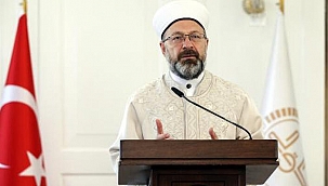 Diyanet İşleri Başkanı Erbaş'tan 'zekat' açıklaması