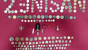 İzmir'de 263 adet tarihi eser ele geçirildi