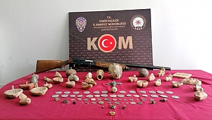 İzmir'de 91 adet tarihi eser ele geçirildi
