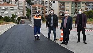 Karabağlar’da asfalt son teknoloji araçlarla seriliyor
