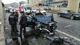 Makas kazası: 1 ölü 5 yaralı