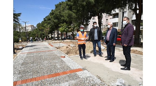 Özdemir Sabancı Parkı da baştan sona yenileniyor