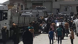 Şanlıurfa'da, izdihama yol açan patates dağıtımına inceleme başlatıldı