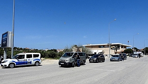 Tam kapanma kararıyla akına uğrayan Çeşme'de sıkı denetim