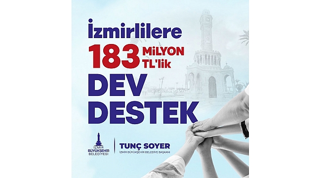 183 milyon liralık pandemi desteği