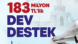 183 milyon liralık pandemi desteği