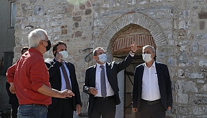 Altınova’nın Tarihi Kadı Camii’ne Son Dokunuşlar