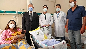 Başkan Pehlivan’dan annelere sürpriz