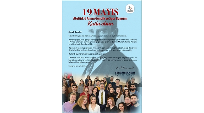 Başkan Sandal’dan Gençlere Mektup