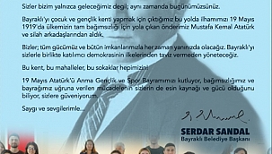 Başkan Sandal’dan Gençlere Mektup