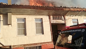 Biri koruma altındaki 3 ahşap ev yandı