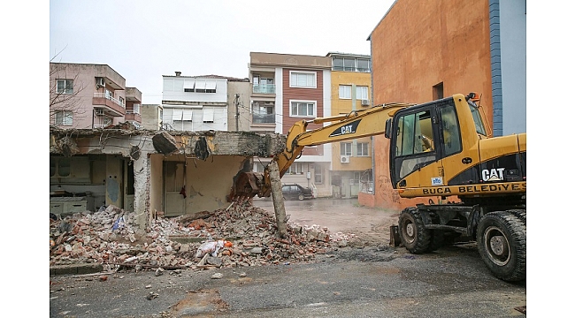 Buca Belediyesi’nden metruk binalara müdahale