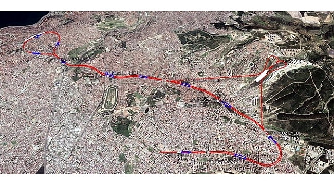 Buca Metrosu inşaatı için ilk adım atıldı