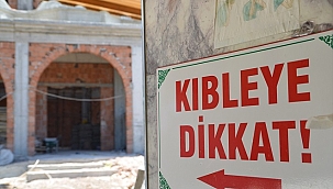 Caminin kıblesinin yanlış olduğu 49 yıl sonra