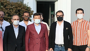 Dağ,Karşıyaka Kulübünü ziyaret etti