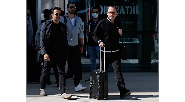 Göztepe'ye konuk olacak Beşiktaş, İzmir'e geldi