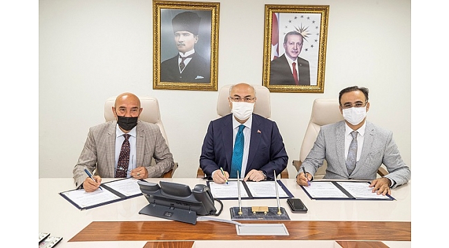 Karabağlar’a okul yapmak için protokol imzalandı