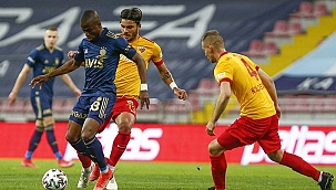 Kayserispor ligde kaldı, Fenerbahçe galibiyetle bitirdi
