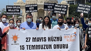 Konak AK Gençlik 27 Mayıs’ı lanetledi