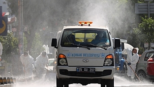 Konak Belediyesinden bayram temizliği