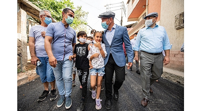 "Mahallelerin yaşam konforunu yükseltiyoruz "