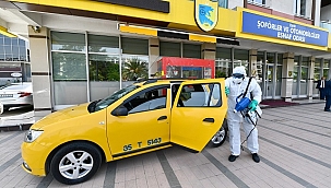 Otobüs, taksi ve dolmuşlara virüs kalkanı