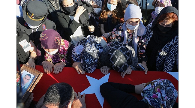 Piyade Teğmen Alp son yolculuğuna uğurlandı