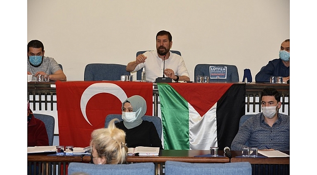 Sındırgı Belediye Meclisinden İsrail’e Kınama