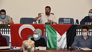 Sındırgı Belediye Meclisinden İsrail’e Kınama