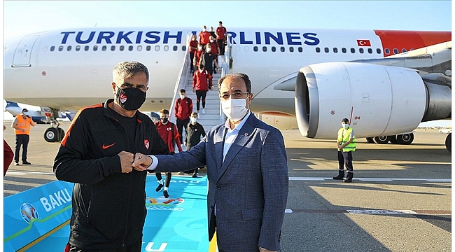A Milli Futbol Takımı Azerbaycan'da
