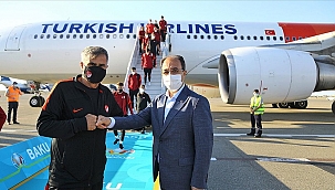 A Milli Futbol Takımı Azerbaycan'da