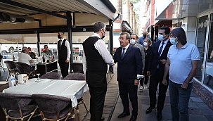 Başkan Batur’dan Kordon’a Hayırlı Olsun Ziyareti: