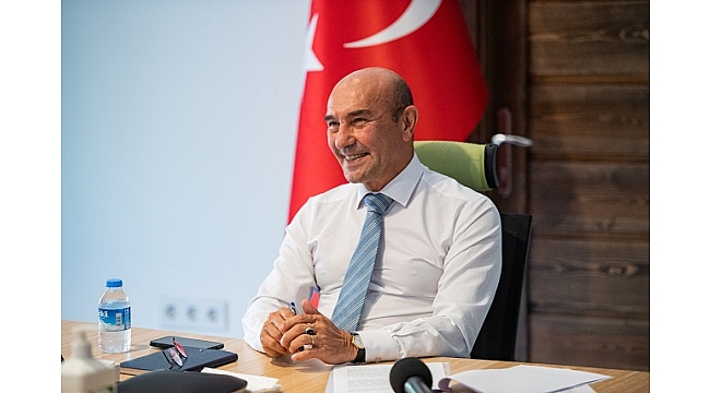 Başkan Soyer BASİFED toplantısında deniz salyası hakkında konuştu: