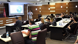 Bornova’da çalışanlara afet eğitimi