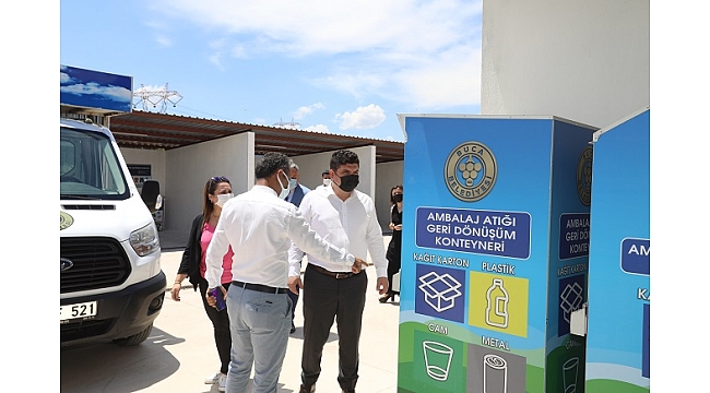 Buca’nın Atık Getirme Merkezi hizmete açıldı