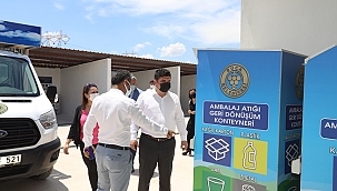 Buca’nın Atık Getirme Merkezi hizmete açıldı