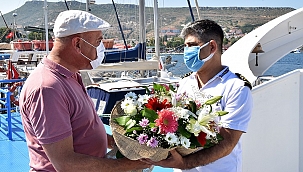 Foça’ya İzdeniz İle Yaz Seferleri Başladı