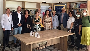 Gündoğdu Rotary Kulübü’nden Ormanköy Toplum Birliği’ne Kütüphane