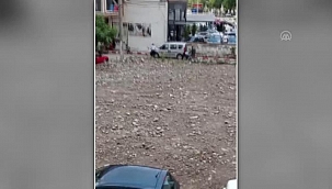 İcra işlemi sırasında avukatı silahla tehdit eden şüpheli gözaltına alındı
