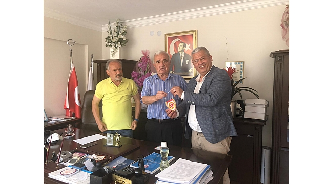 İzmir Amatör Spor Kulüpleri Federasyonuna Ziyaret