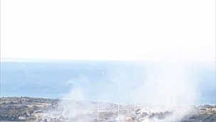 İzmir'de makilik alanda çıkan yangın söndürüldü