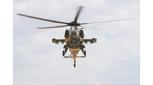 K.KK 55'inci ATAK helikopterini envanterine aldı