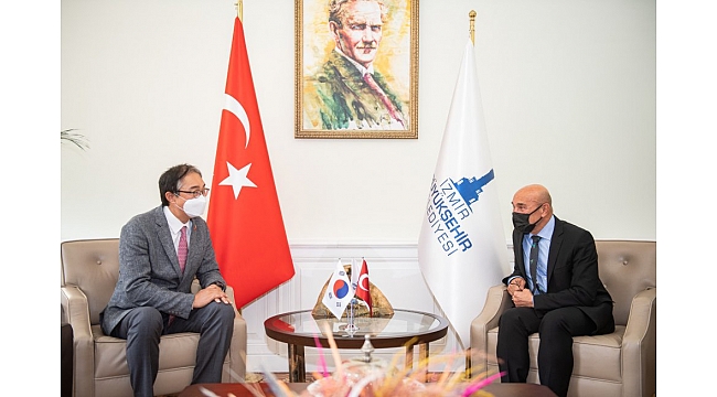 Kore’nin Ankara Büyükelçisi Soyer'i ziyaret etti