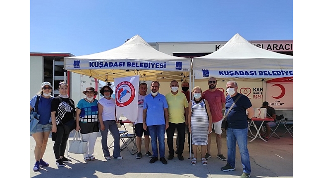 Kuşadası Uşaklılar Derneği'nden Kan Bağışı