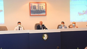 Salihli Belediye Meclisi Kayda Başkanlığında  toplandı