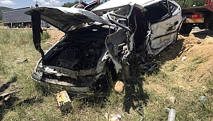 Uşak'da 1 kişi öldü, 7 kişi yaralandı